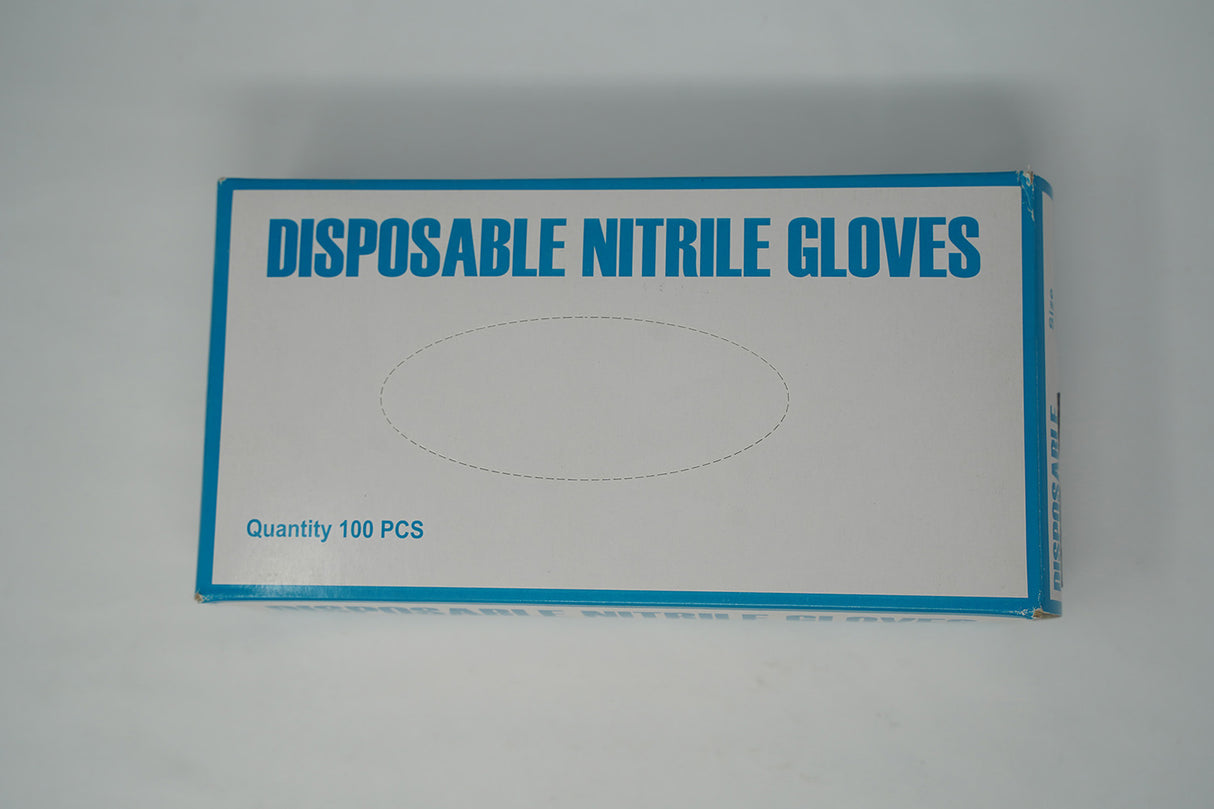 Nitril Disposable Gloves Med 50 Pair