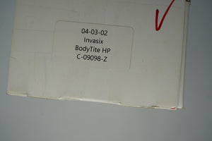 Invasix Bodytite Handpiece (AG600431A)