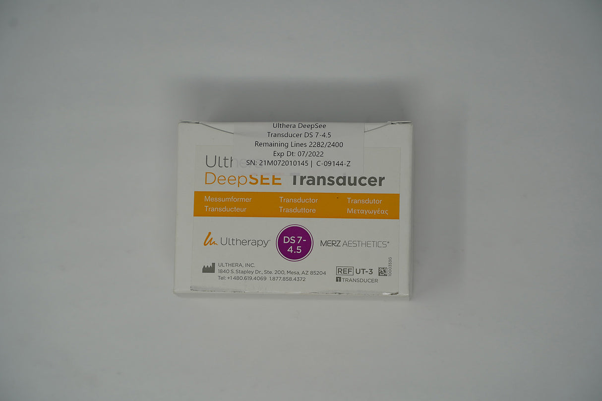 Ulthera Transducer DS 7-4.5 Purple (Used)