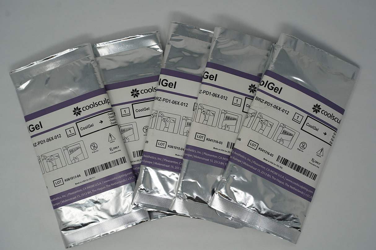 Coolsculpting CoolGel Cool Pads 5/Box