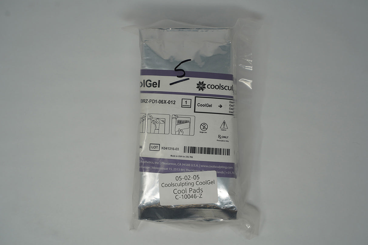 Coolsculpting CoolGel Cool Pads 5/Box