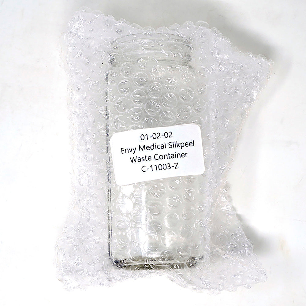 C-11003-Z  |  Silk Peel, Dermal Infusion, Diamond Glow Waste Jar Clear 400 ML