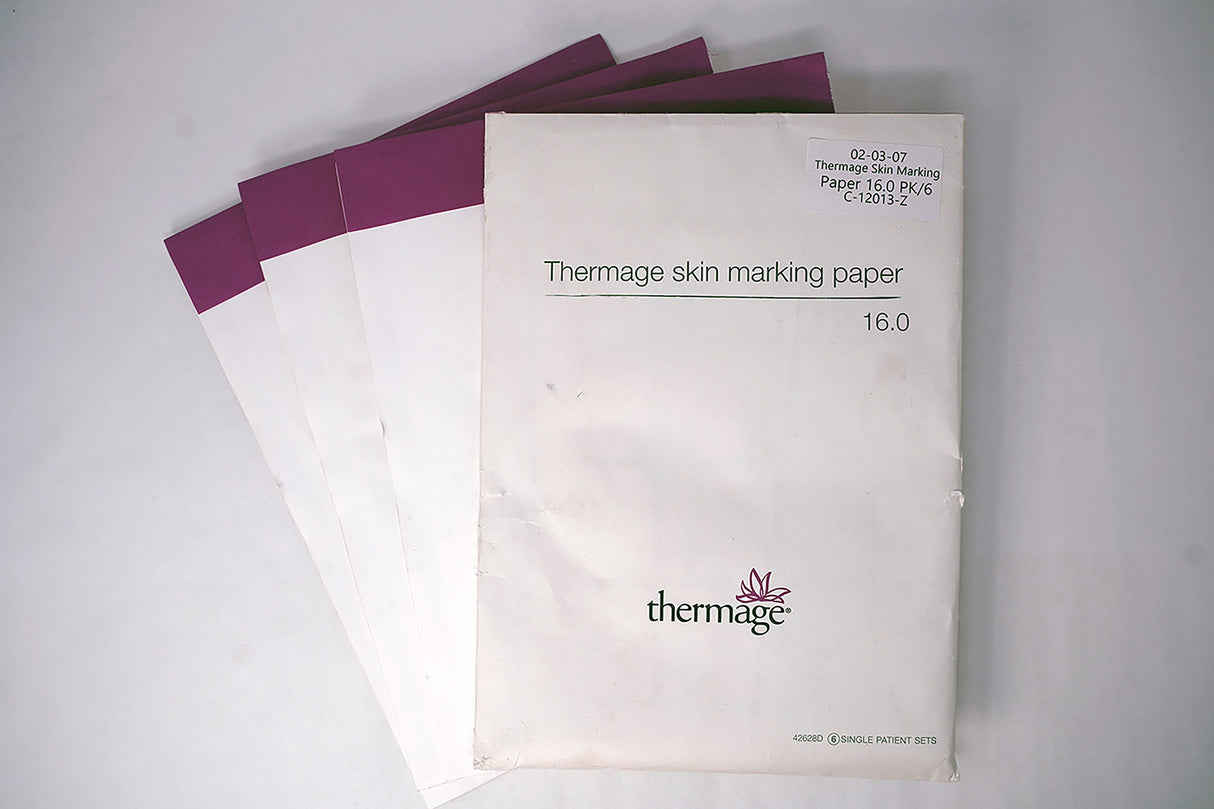 Thermage Skin Marking Paper 16.0 PK/6