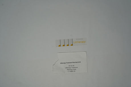 Ultherapy Treatment Planning Cards