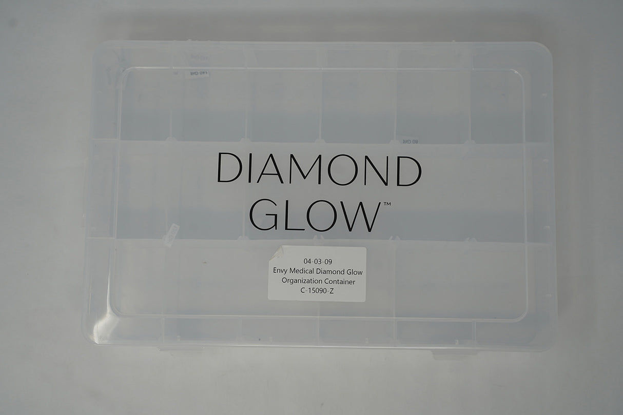 Envy Medical Diamond Glow Organization Container