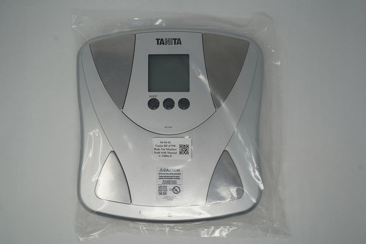 Tanita BF-679W Body Fat Monitor/Scale with Instruction Manual